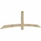 Ekena Millwork Bellingham Rough Sawn Timber Gable Bracket, Douglas Fir, 96"W x 28"H x 2"D x 4"F, 7/12 Pitch GBW096X28X0204BEL00RDF - alternate 2